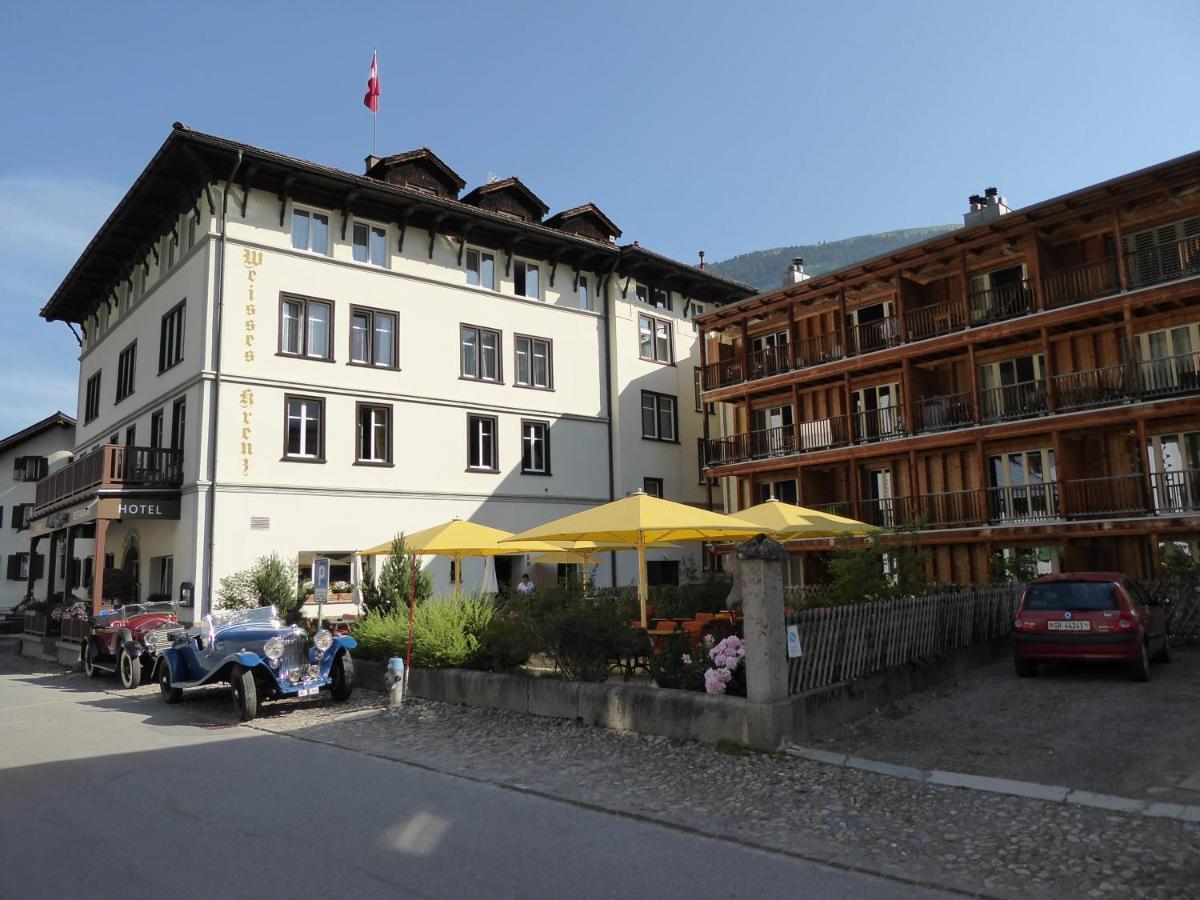 Hotel Weisses Kreuz Bergün المظهر الخارجي الصورة