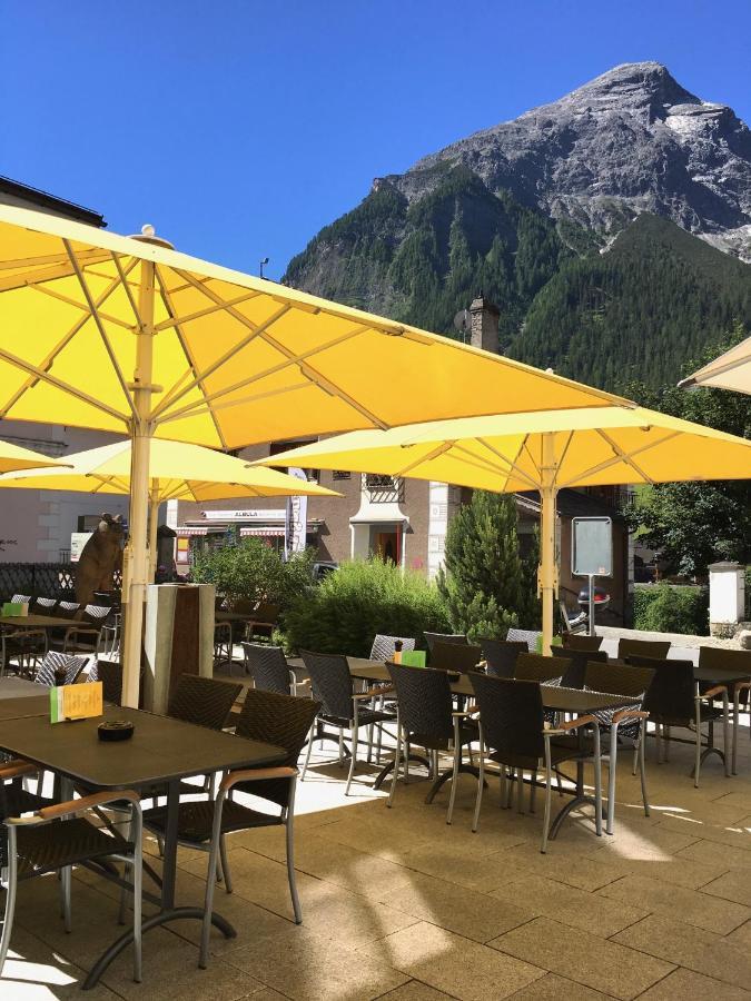 Hotel Weisses Kreuz Bergün المظهر الخارجي الصورة