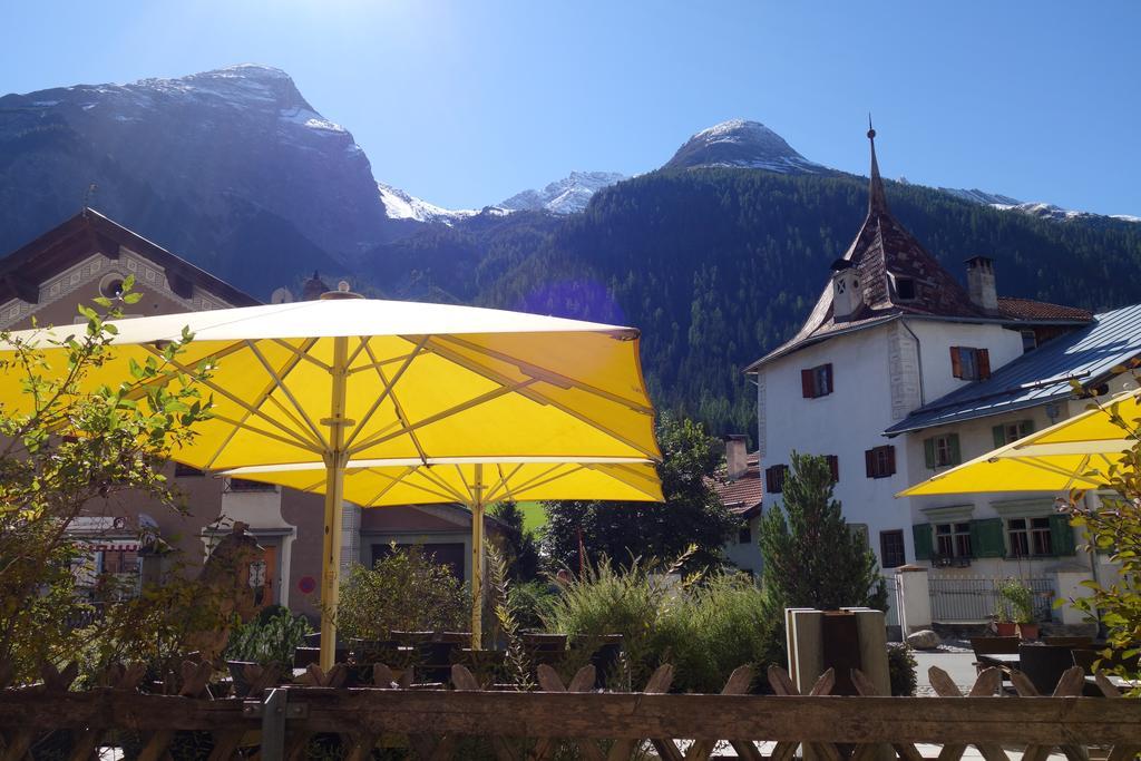 Hotel Weisses Kreuz Bergün المظهر الخارجي الصورة